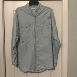 Men’s Columbia button down fishing shirt